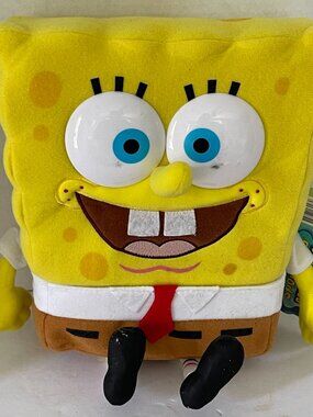 VTG 2000 Spongebob Squarepants Nickelodeon Plush Removable Pants New *see desc*